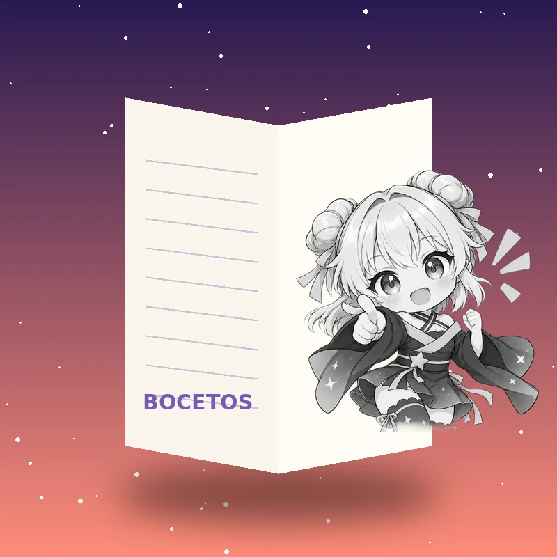 Artbook digital «Bocetos de Hoshimya»