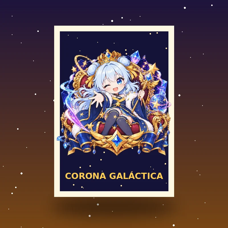 Póster «Corona Galáctica» A3 · edición limitada
